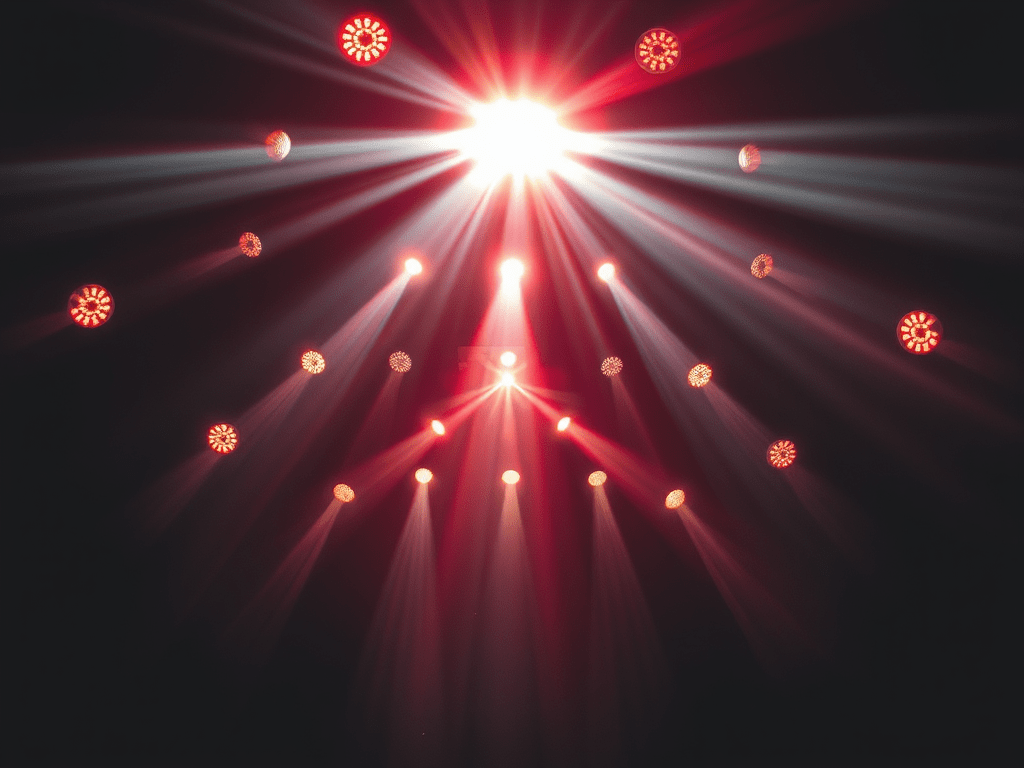 Los focos encandilan