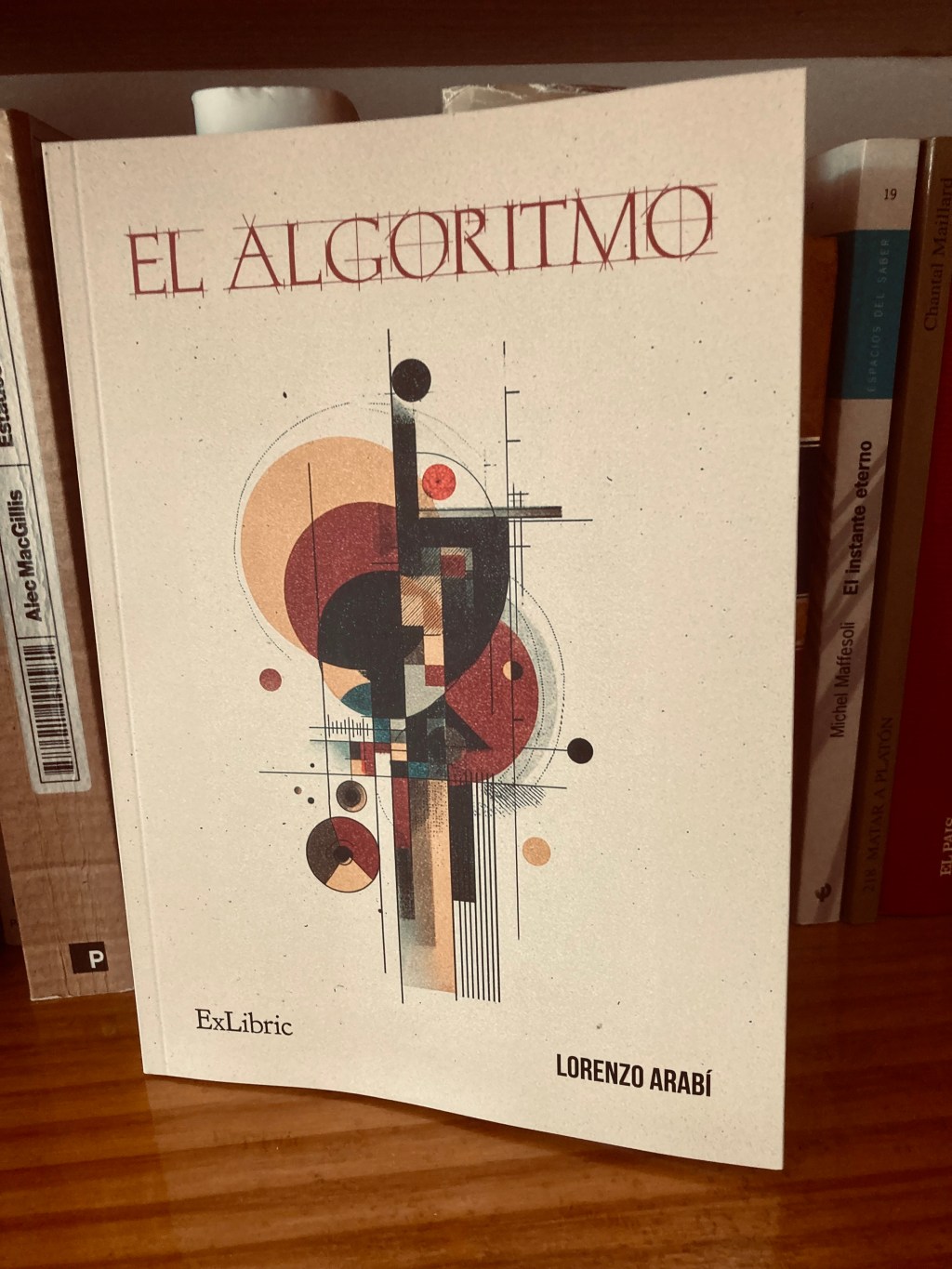 Publicación de mi segundo libro de relatos: El&nbsp;algoritmo.